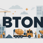 illustration bton chantier moderne