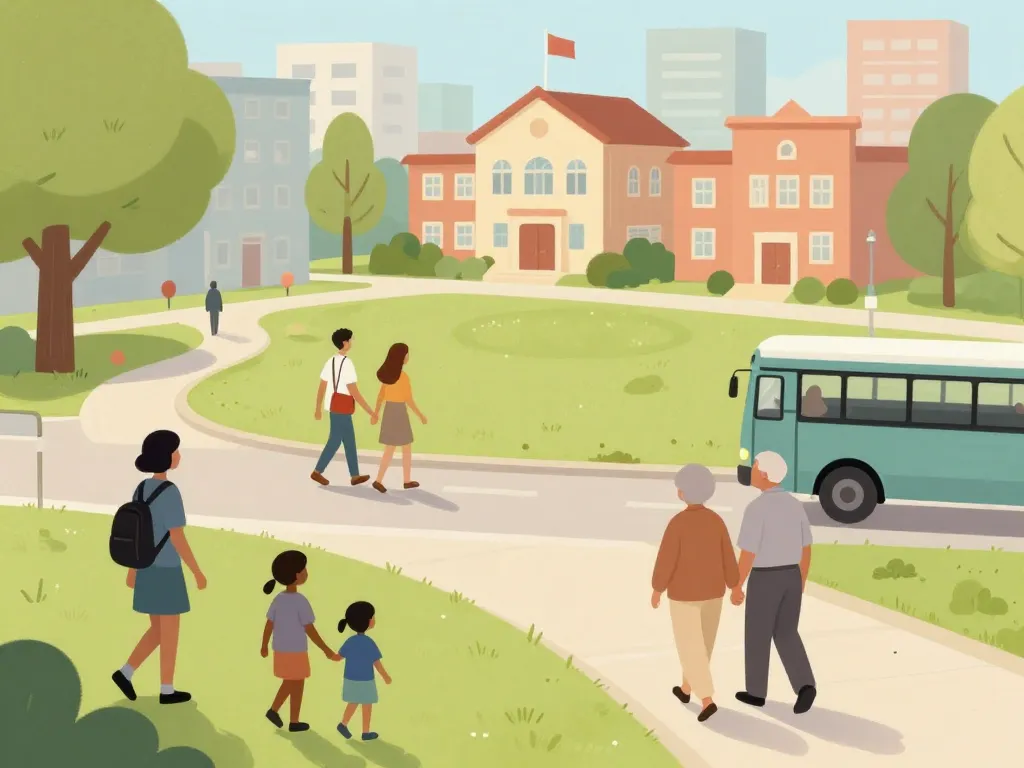 Scène résidents choix quartier à Blois quartiers à éviter