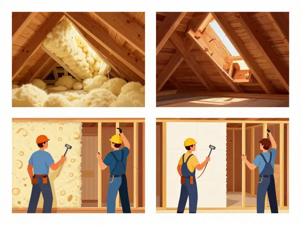 combien de sac de laine de roche pour 100m2 type de pose support