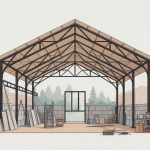 illustration technique demi stil placo ossature métallique