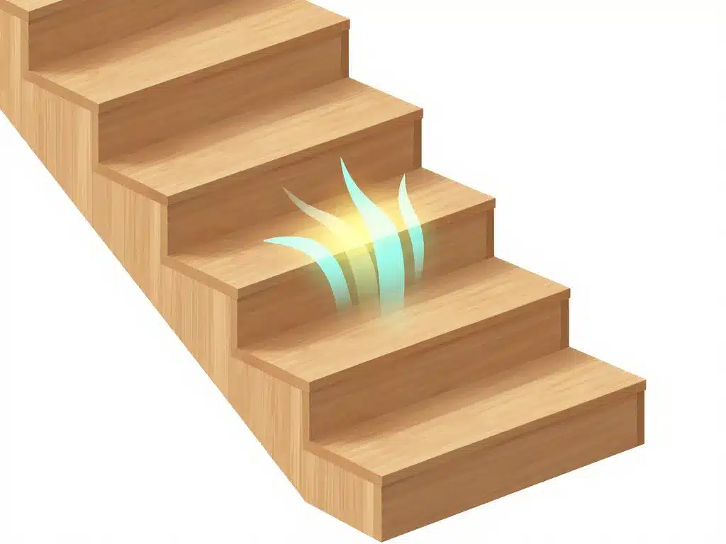 zones escalier qui grince wd40 schéma