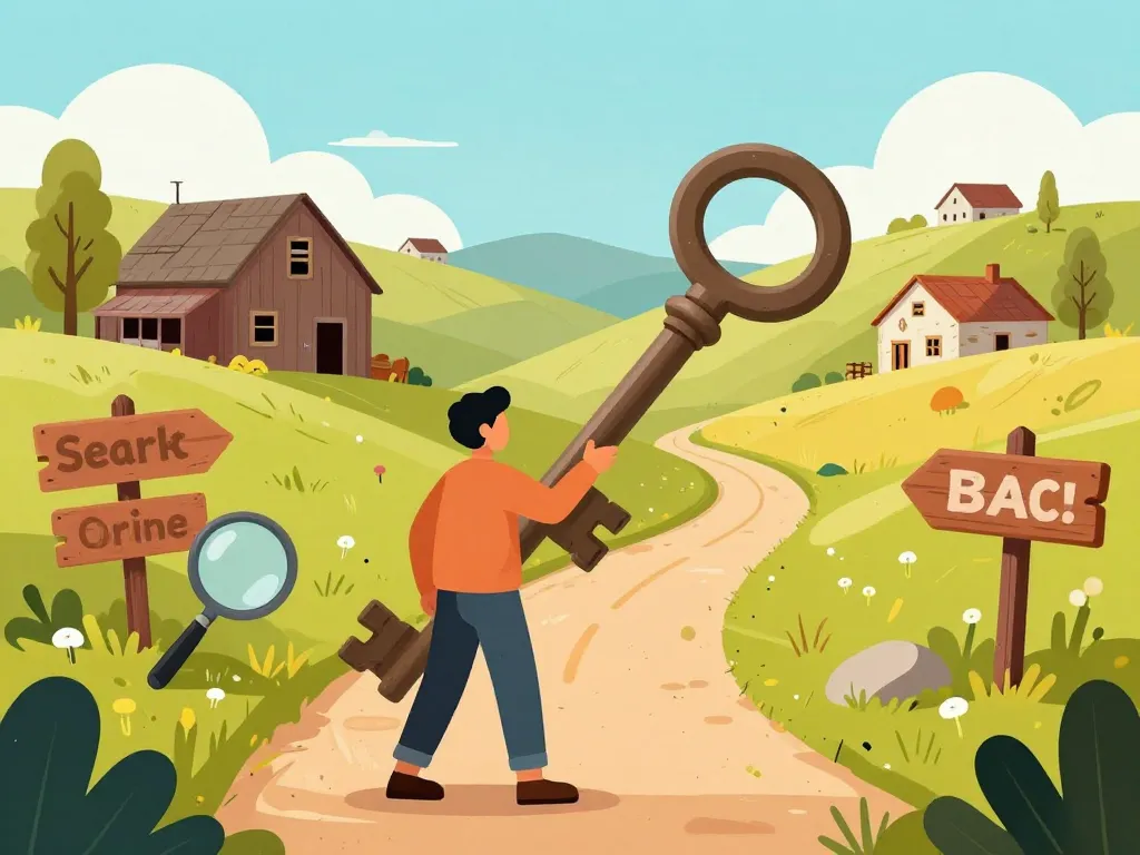 recherche ferme abandonnée à donner méthode