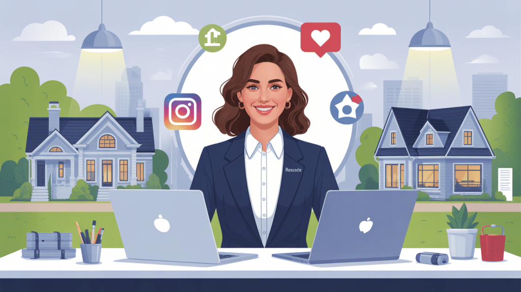 illustration patricia4realestate femme professionnelle digitale