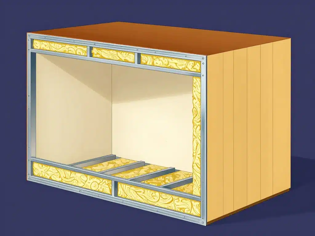 Schéma structure percer mur maison Phénix