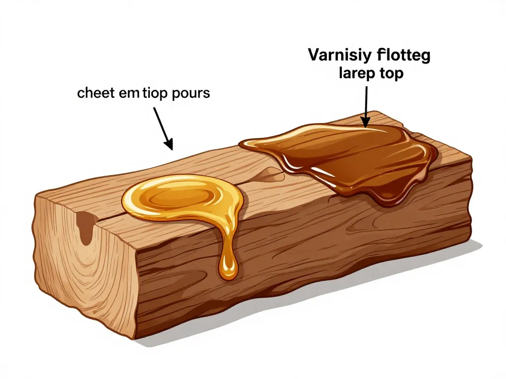 peut on vernir un bois huile diagramme fibre huile vernis