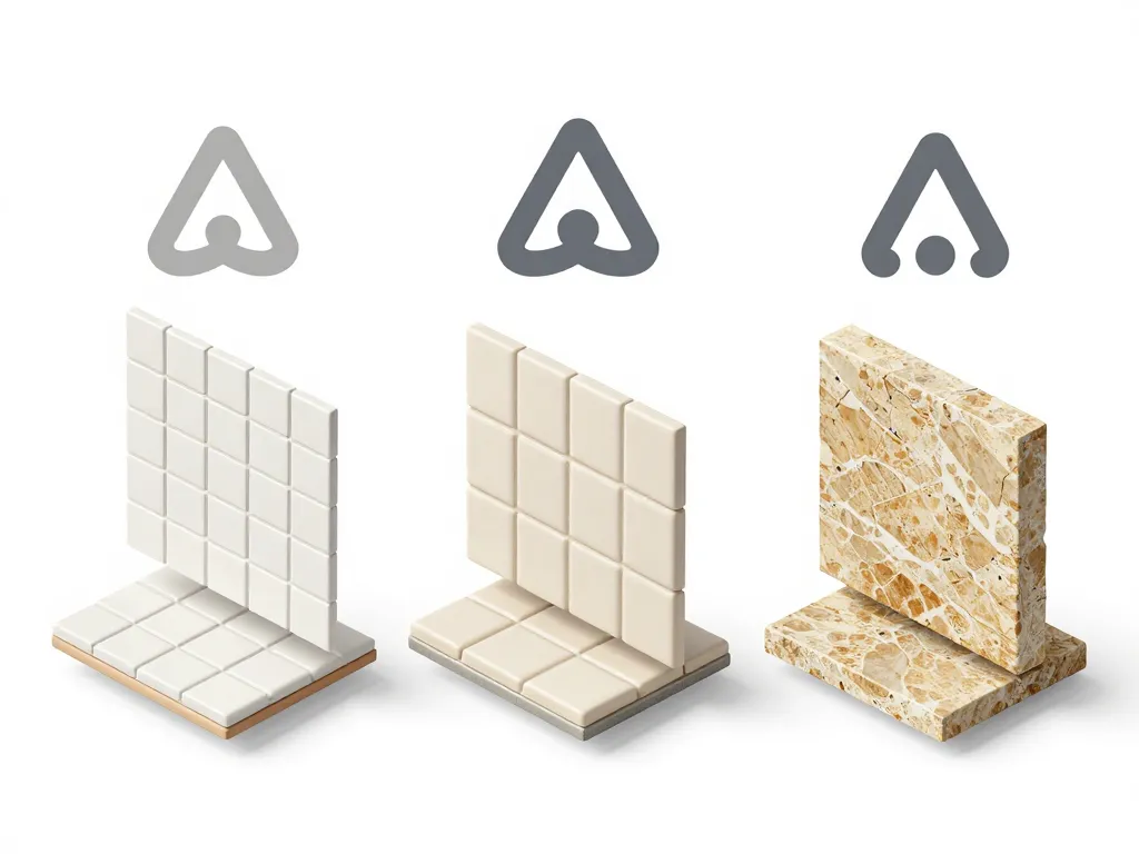 schéma poid carrelage au m2 grès faïence pierre