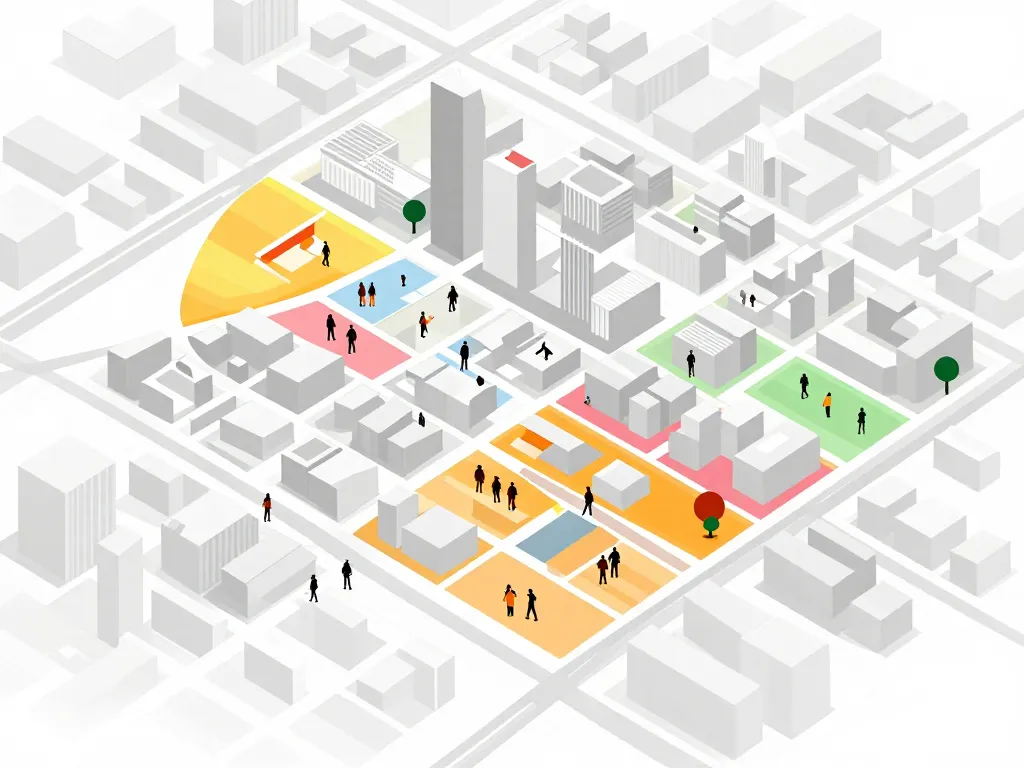 carte abstraite quartier a eviter saint-raphaël