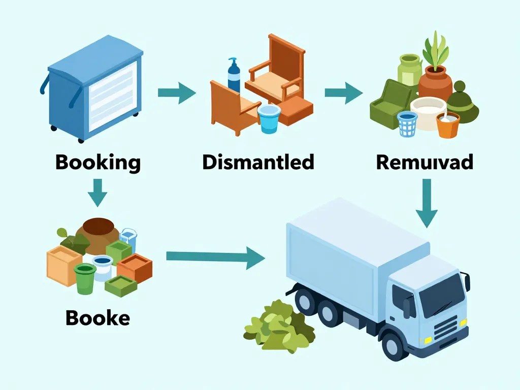 Processus ramassage encombrants Biarritz diagramme