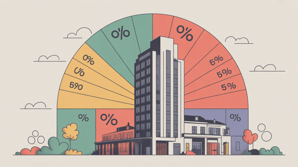 tableau calcul tantième illustrant la répartition des charges en copropriété