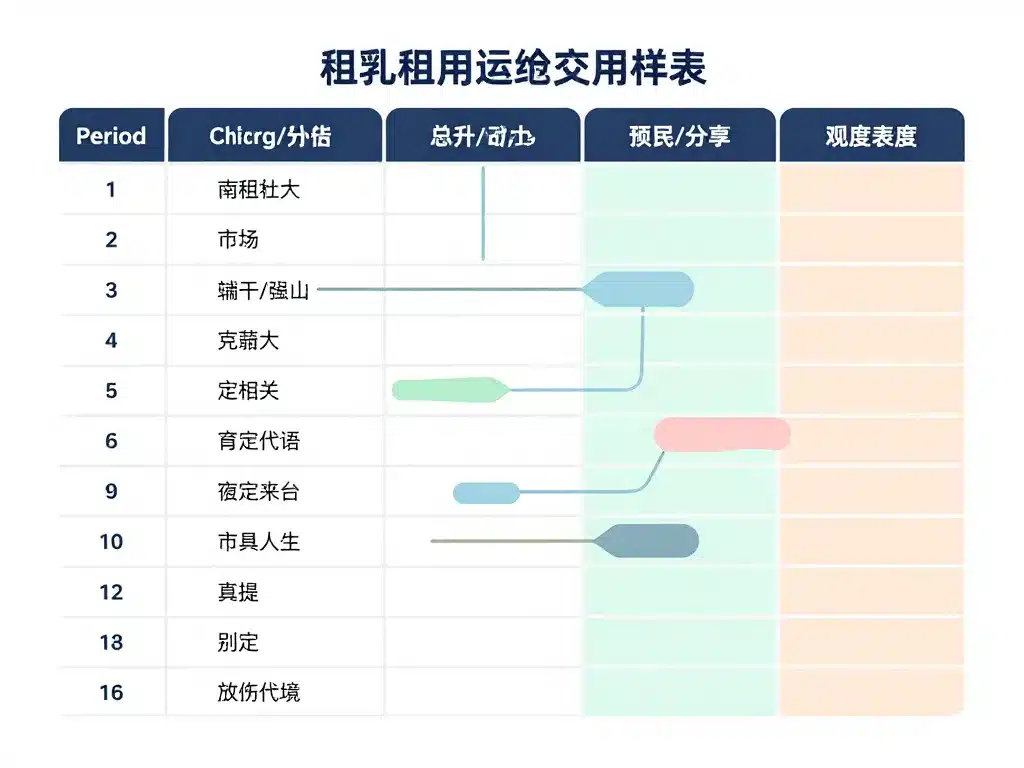 Diagramme structure tableau régularisation charges locatives gratuit