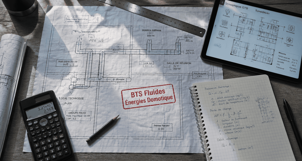bts plomberie plans CVC et bureau technique