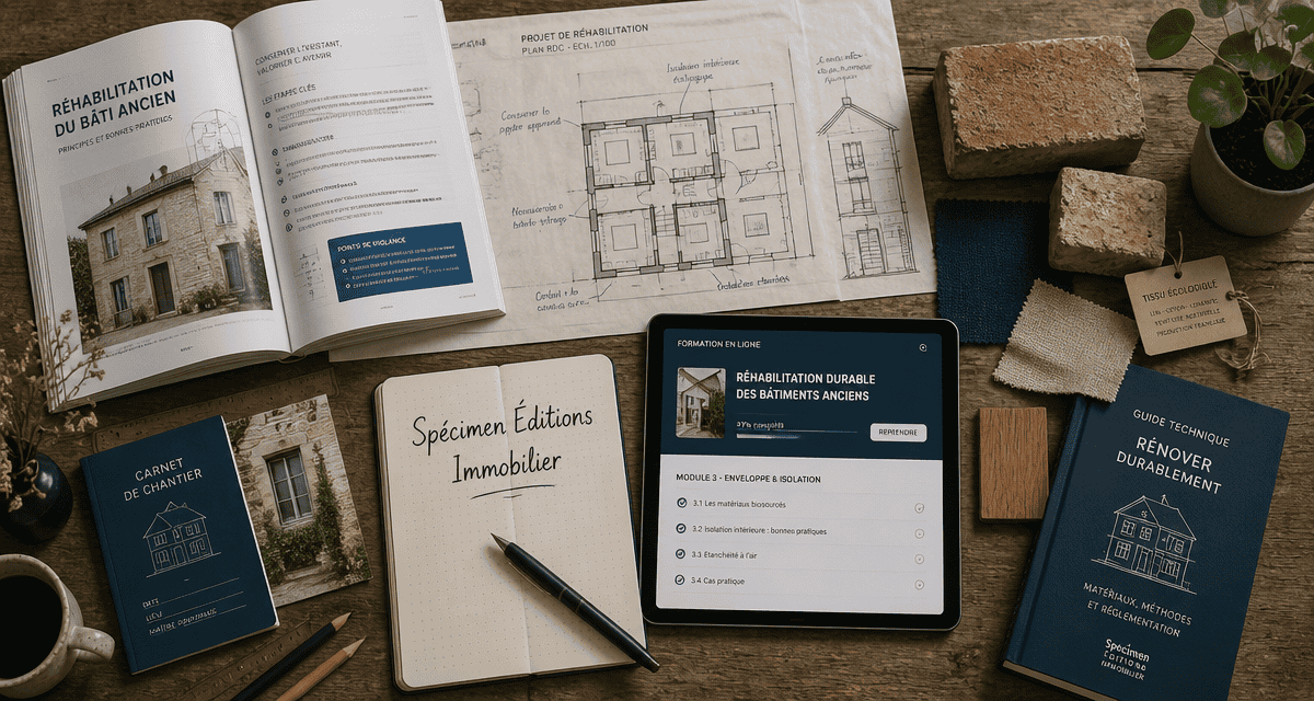 spécimen éditions immobilier guides plans bureau