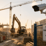 camera de chantier surveille chantier