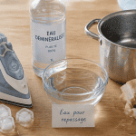 comment faire de l'eau déminéralisée pour fer à repasser, ustensiles et étapes