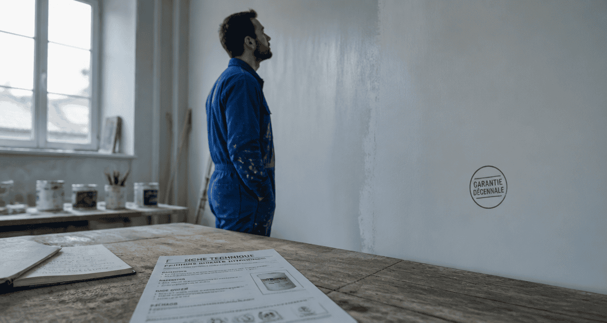 Artisan contrôle mur garantie décennale peinture
