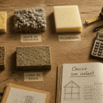 quel est le meilleur isolant thermique échantillons sur table