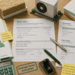 travaux déductibles impôts résidence principale 2024, documents fiscaux et matériaux