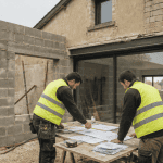 travauxmakers.fr extension maison chantier extension façade