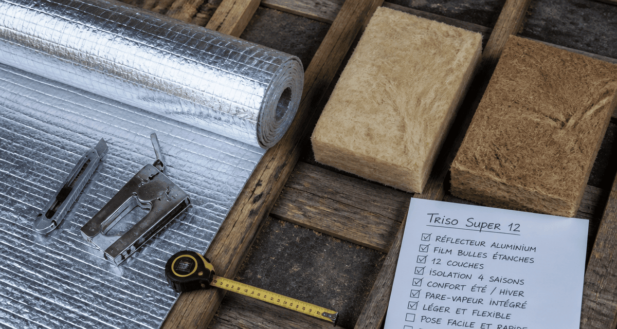 triso toiture avis isolant mince multicouche sur toiture
