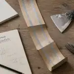 bande armée sur plaque de plâtre et outils