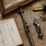 mecanisme cremone fenetre bois sur plan de travail