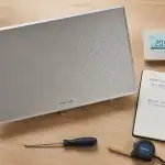 Panneau rayonnant avec thermostat et outils