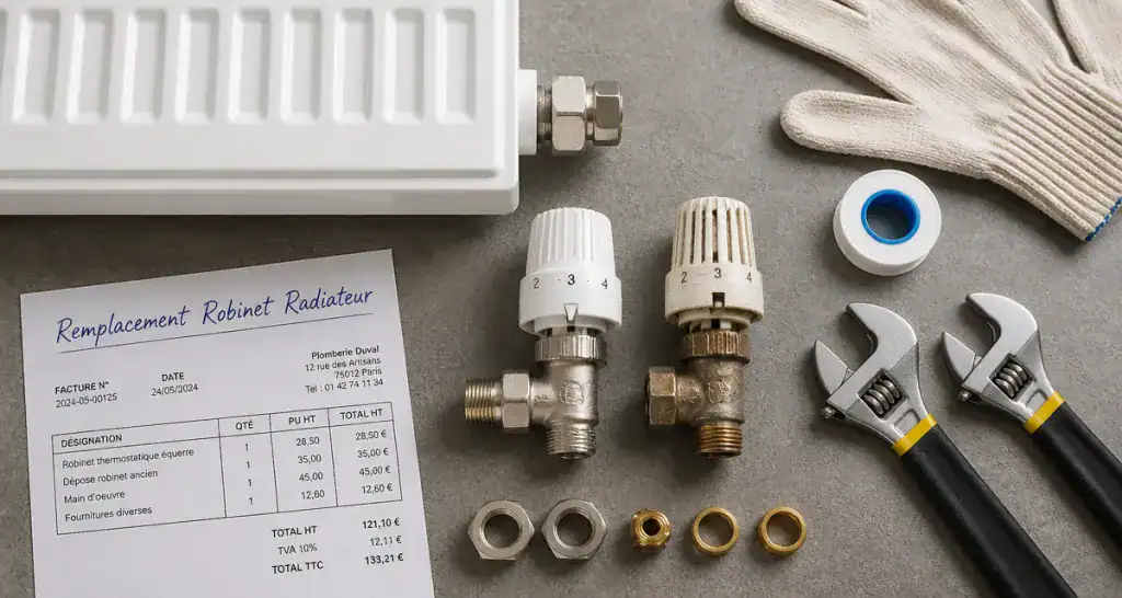 prix d un plombier pour changer un robinet de radiateur radiateur outils devis