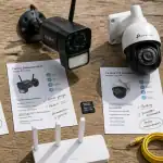 quelle camera de surveillance choisir différents modèles sur table