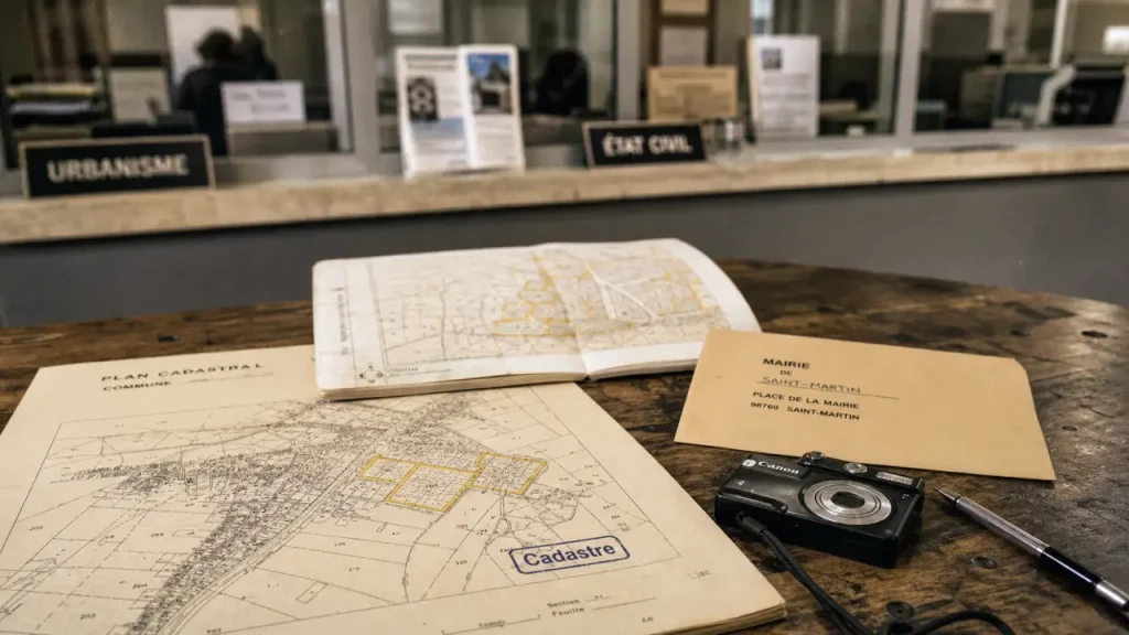 Plan cadastral et mairie pour comment connaître le propriétaire d'une maison
