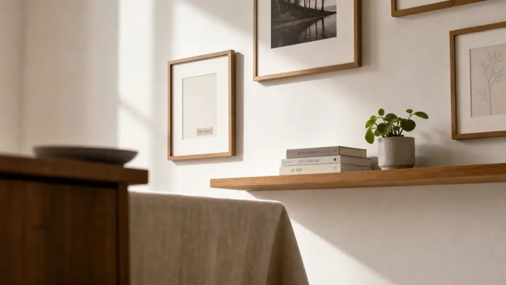 Décorer un mur blanc : 5 stratégies pour transformer votre espace sans le surcharger