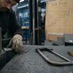 Fabriquer un escalier en metal : échappée 190 cm et formule de Blondel, atelier de serrurerie