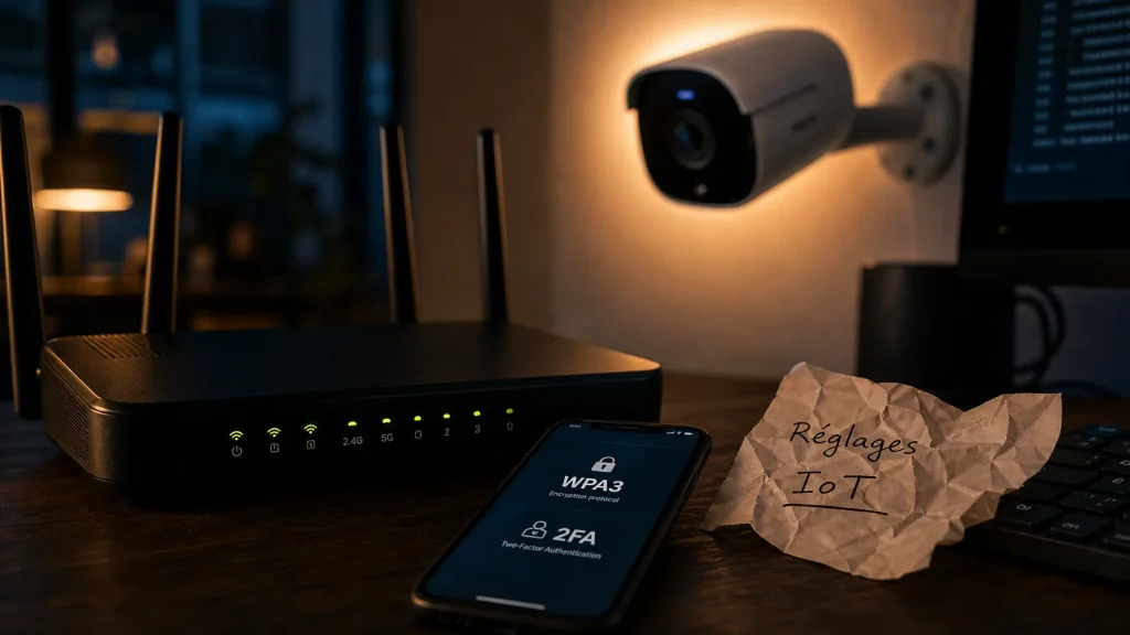 Sécuriser sa maison connectée : routeur WPA3 et 2FA (UPnP)