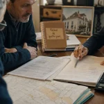 Notaire et héritiers pour sortir de l indivision sans vendre, rachat de quote-part.