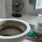 Acide chlorhydrique toilette : bidon et cuvette, gants, risques à éviter