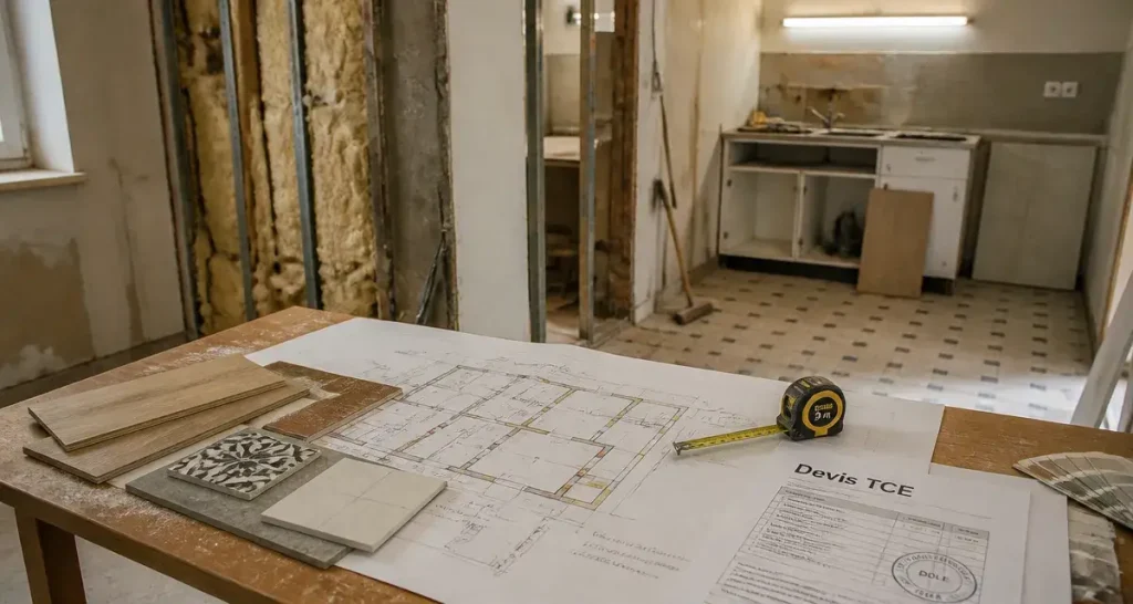 Rénovation intérieure à Dole : budget, étapes et choix des artisans